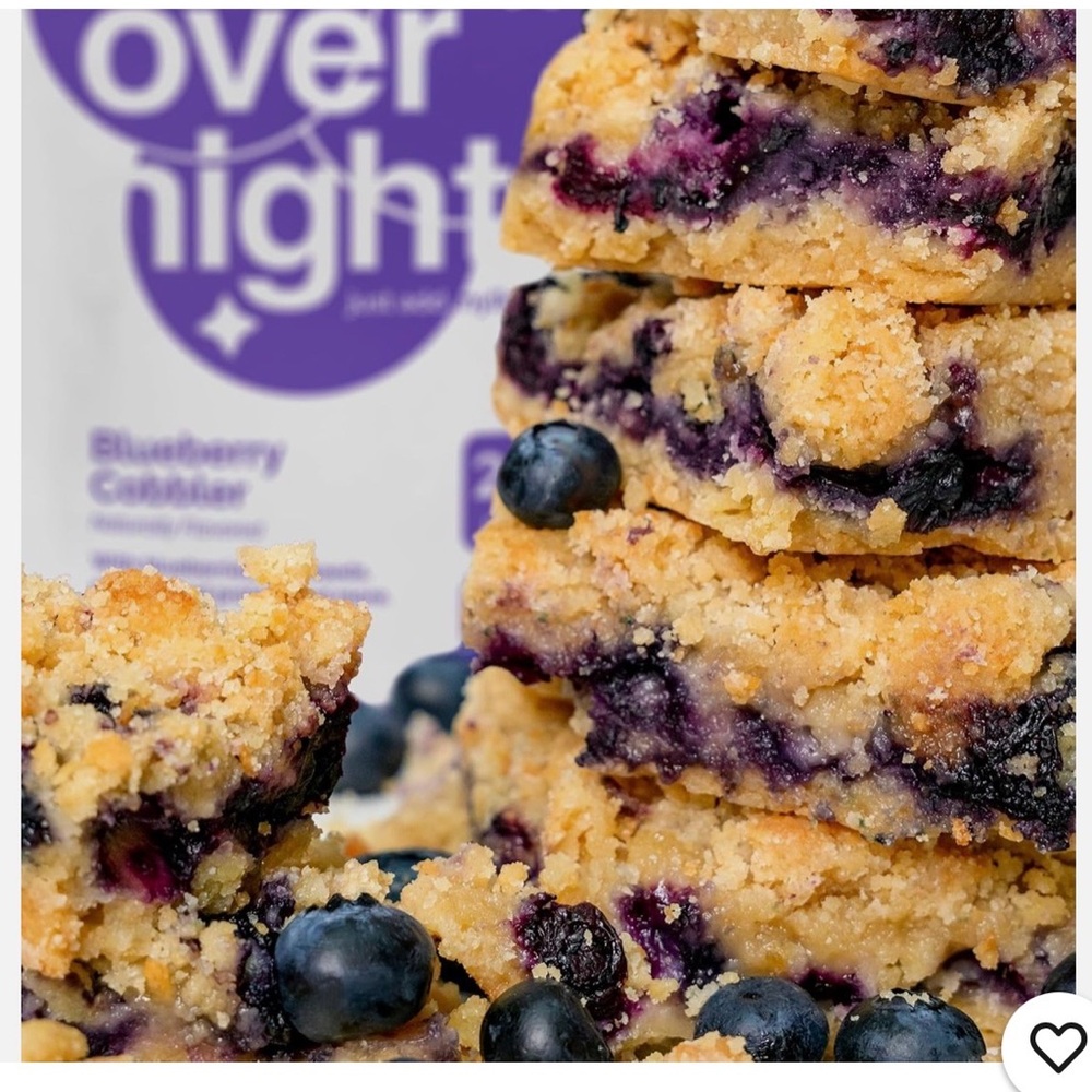 Oats Overnight - Blueberry Cobbler (8 Pack) Dairy Free, 2.5 Ounce (Pack of 8) - Picture 4 of 8